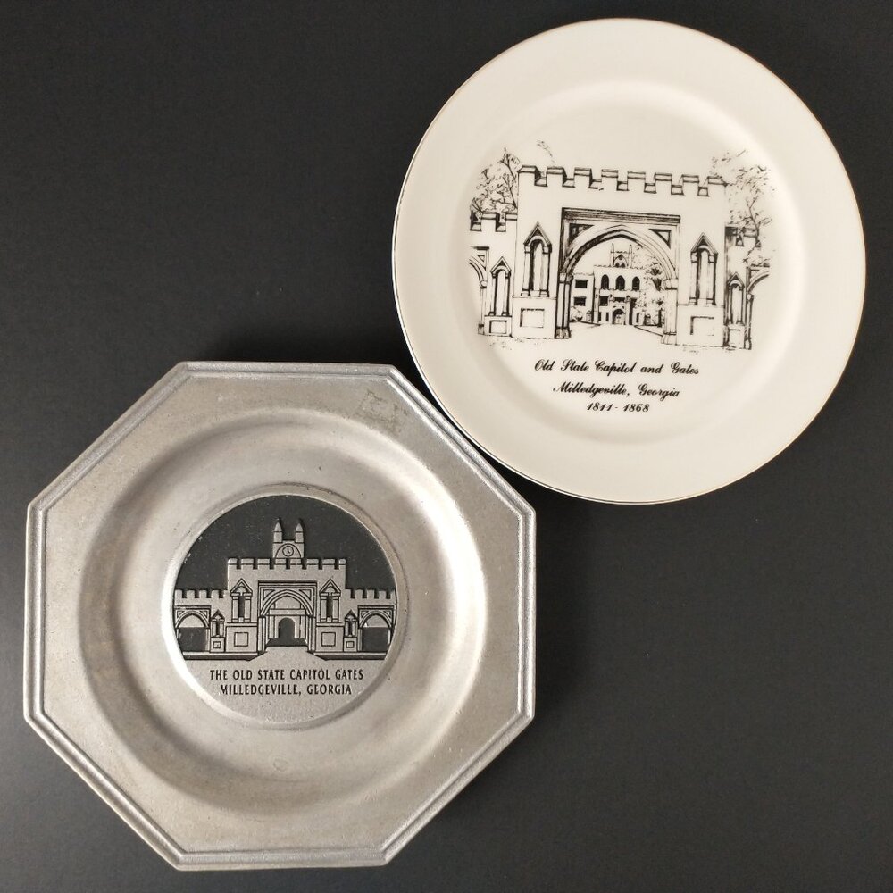 Limited Collective Plates of the "Old State Capitol & Gates of Milledgeville, GA